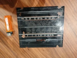 Lote de 7 diales de radios antiguas