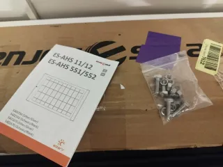 Spoiler aluminio para panel solar, negro