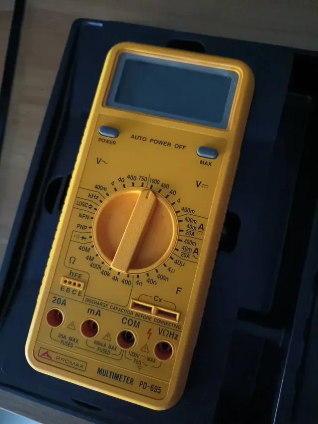 Multímetro Promax PD-655