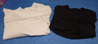 Set 2 Maglie Lunghe Cut-out Tg XS