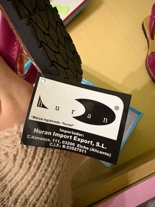 Sandalias Avarca Menorquina Niña Rosa TALLA 34