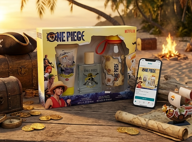 Pack Regalo One Piece Colonia + Gel + Botella (Air