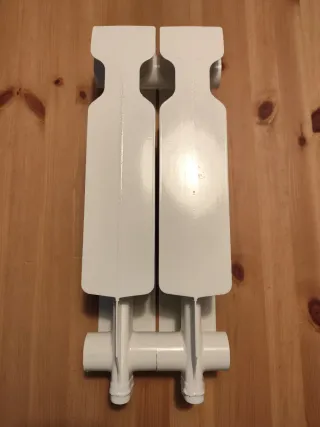 Radiador de agua blanco