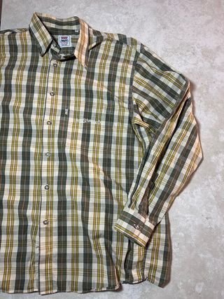 Camicia Levi's Vintage Plaid Verde/Beige Taglia L