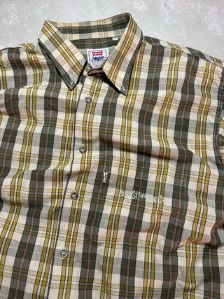 Camicia Levi's Vintage Plaid Verde/Beige Taglia L