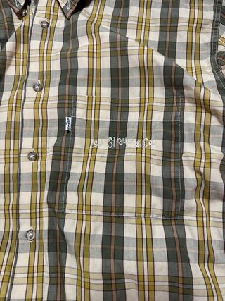 Camicia Levi's Vintage Plaid Verde/Beige Taglia L