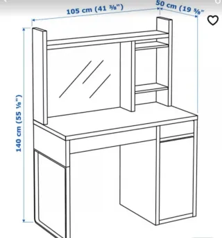 Escritorio Blanco Ikea