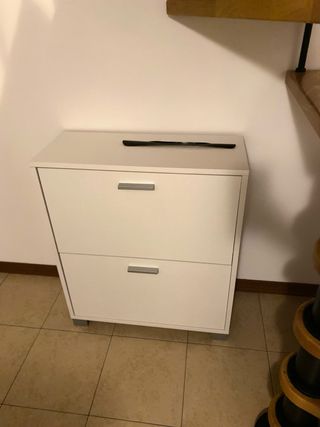 Scarpiera Sme Bianco 70x29x82