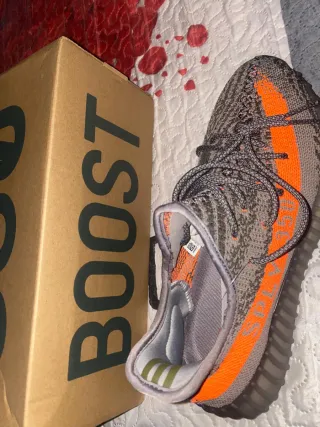 Adidas Yeezy Boost 350 V2 Naranja Gris