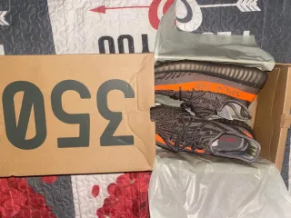 Adidas Yeezy Boost 350 V2 Naranja Gris