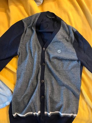 Cardigan Gucci Blu/Grigio Taglia S