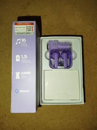 Auriculares Inalámbricos Monster Morado