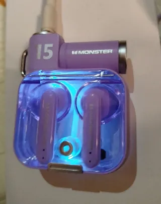 Auriculares Inalámbricos Monster Morado