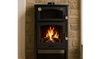 Estufa de leña nueva 10Kw Aston BAR1011