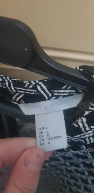 Vestito H&M donna fantasia geometrica