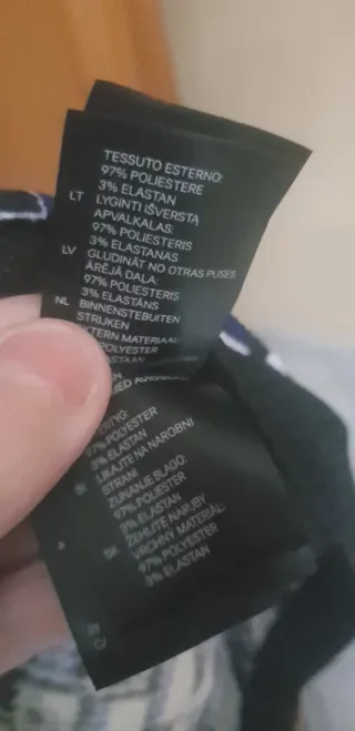 Vestito H&M donna fantasia geometrica