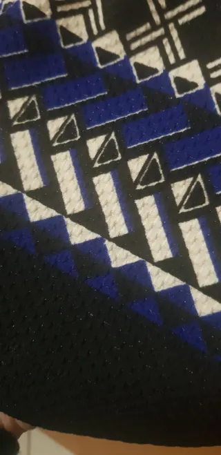 Vestito H&M donna fantasia geometrica