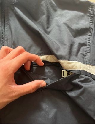 Nike 00s Chaqueta Táctica Negra Oversize