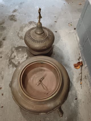 Bracere antico in ottone