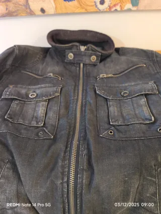 Cazadora vaquera forrada Pull&Bear XL