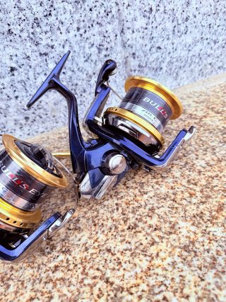 Pareja Carrete Shimano Bulls Eye 9100