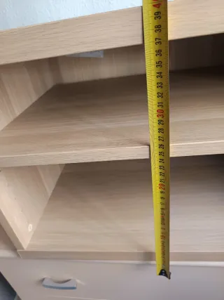 Módulo Besta Ikea Madera
