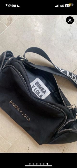 Bolso bandolera BIMBA Y LOLA negro