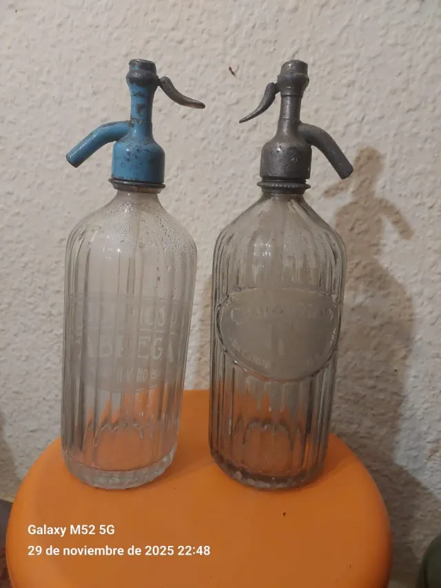 Lote 3 sifones antiguos