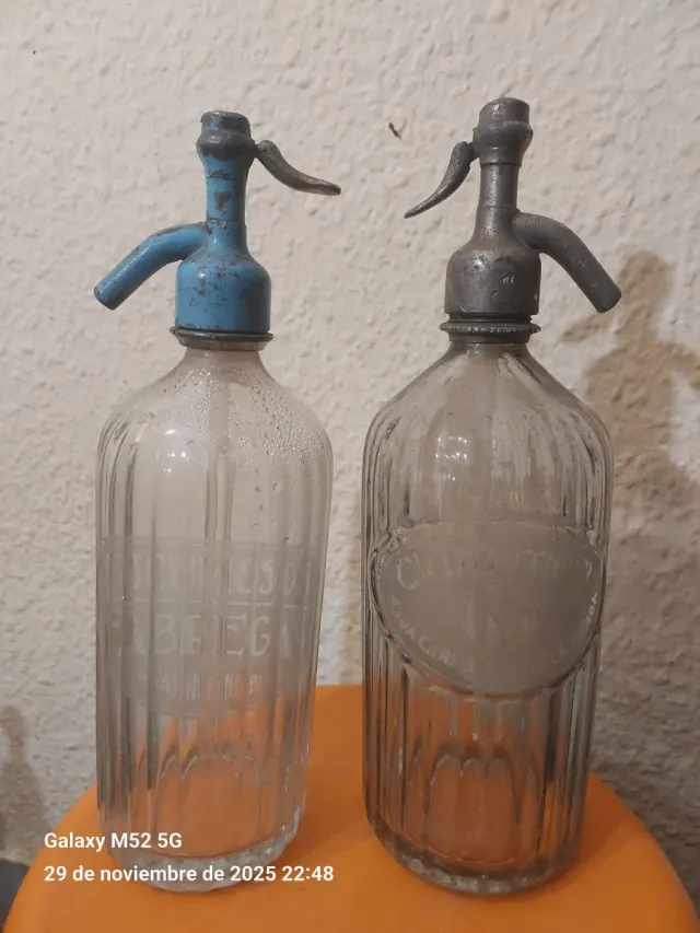 Lote 3 sifones antiguos