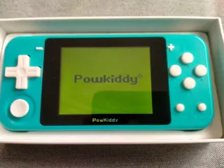 Consola Retro Powkiddy Verde