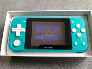 Consola Retro Powkiddy Verde