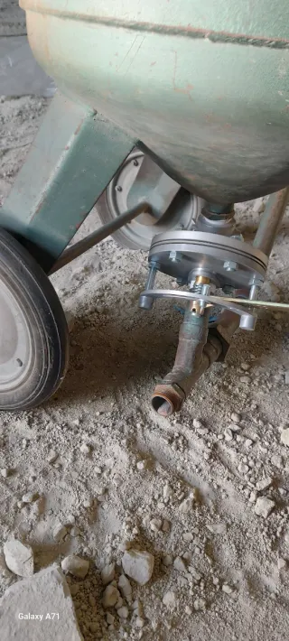 Máquina de chorro de arena