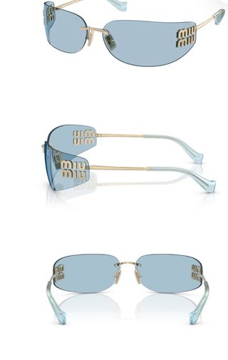 NUEVAS y ORIGINALES Gafas de sol Miu Miu logo