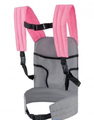 Set per bambole: seggiolino-marsupio-sedia pappa