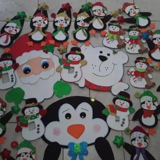 Adornos Navideños Fomy