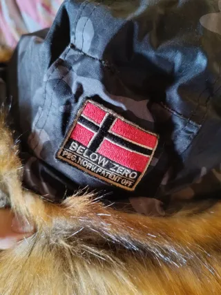 Plumífero Geographical Norway Negro/Gris