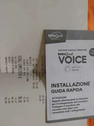 DigiQuest VOICE Decoder Digitale Terrestre PVR