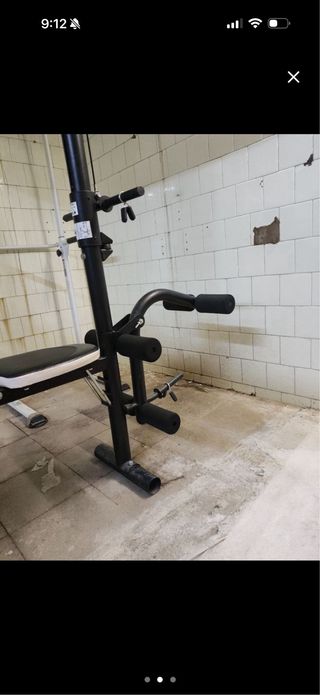 Banco de pesas multifunción