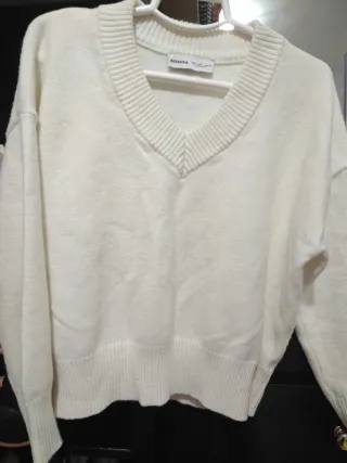 Jersey Bershka Blanco