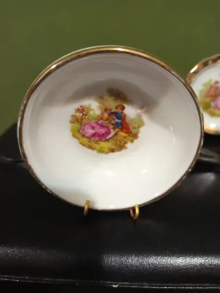 Lote Miniaturas Porcelana Decoradas