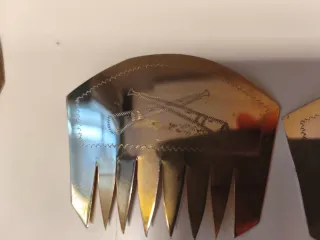 Peinetas Falleras Antiguas Doradas