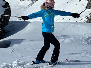 Chaqueta y pantalón de esquí Goldwin mujer