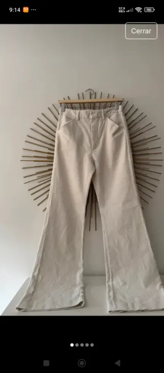 Pantalones pana Massimo Dutti Talla 38