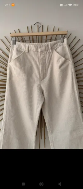 Pantalones pana Massimo Dutti Talla 38