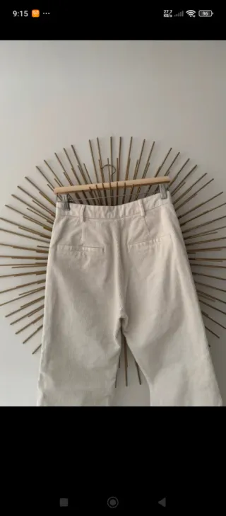 Pantalones pana Massimo Dutti Talla 38