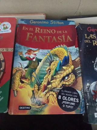 3 libros de Geronimo stilton
