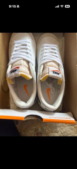 Zapatillas Nike Blazer Blancas y Negras