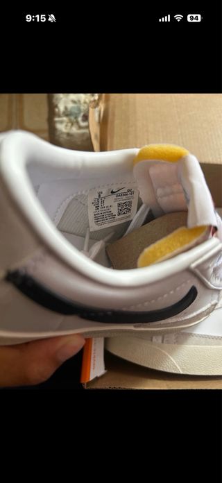 Zapatillas Nike Blazer Blancas y Negras