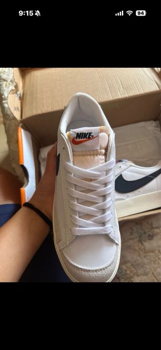 Zapatillas Nike Blazer Blancas y Negras