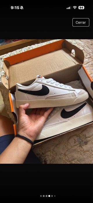 Zapatillas Nike Blazer Blancas y Negras